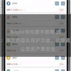 Bitpie钱包新手教程 比特派钱包：强大的隐私保护功能，让您资产更安全
