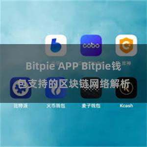 Bitpie APP Bitpie钱包支持的区块链网络解析