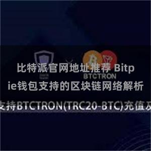 比特派官网地址推荐 Bitpie钱包支持的区块链网络解析