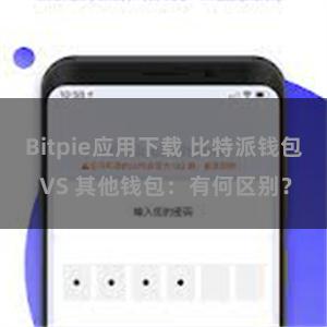 Bitpie应用下载 比特派钱包 VS 其他钱包：有何区别？