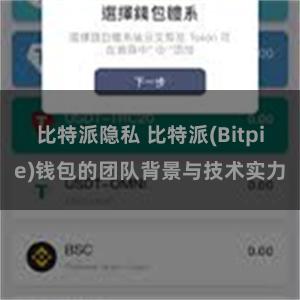 比特派隐私 比特派(Bitpie)钱包的团队背景与技术实力