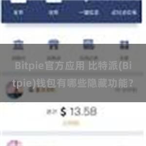 Bitpie官方应用 比特派(Bitpie)钱包有哪些隐藏功能？