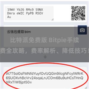 比特派免费版 Bitpie手续费全攻略，费率解析、降低技巧！