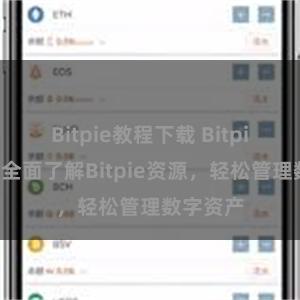 Bitpie教程下载 Bitpie钱包：全面了解Bitpie资源，轻松管理数字资产