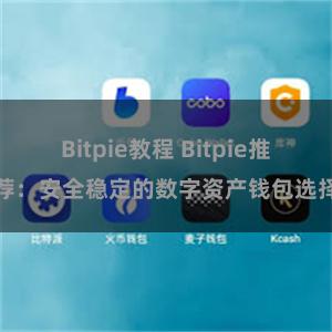 Bitpie教程 Bitpie推荐：安全稳定的数字资产钱包选择