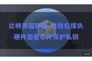 比特派国际版 该钱包撑执硬件加密芯片保护私钥