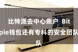 比特派去中心账户  Bitpie钱包还有专科的安全团队