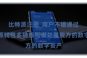 比特派注册  用户不错通过比特派钱包多链版松懈处置我方的数字资产