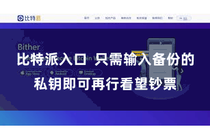 比特派入口  只需输入备份的私钥即可再行看望钞票